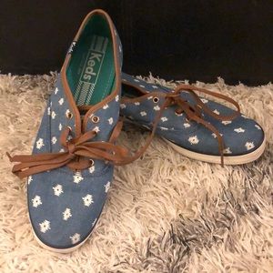 Women’s pattern keds polka dot